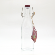 BOUTEILLE VERRE CARREE 250ML